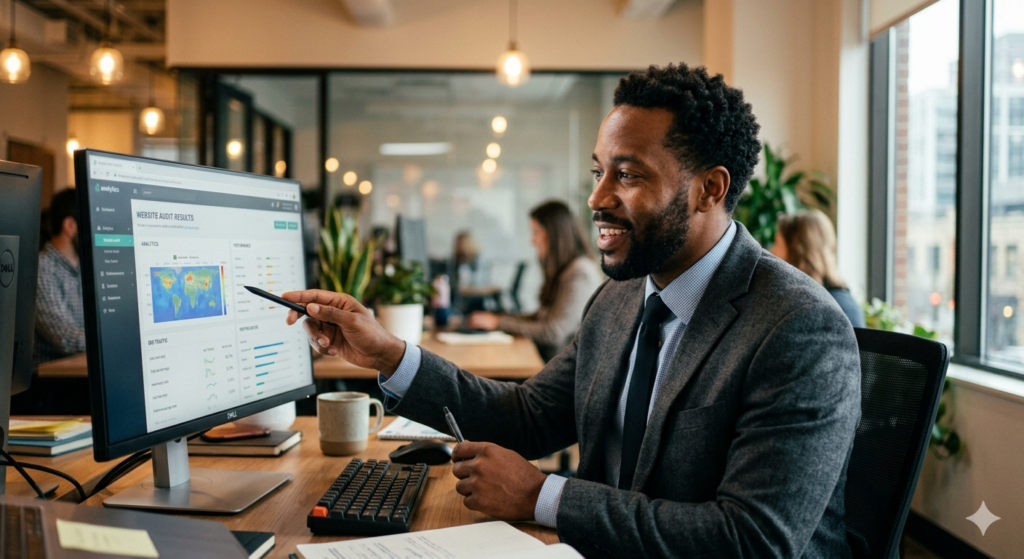 Audit your website to find issues